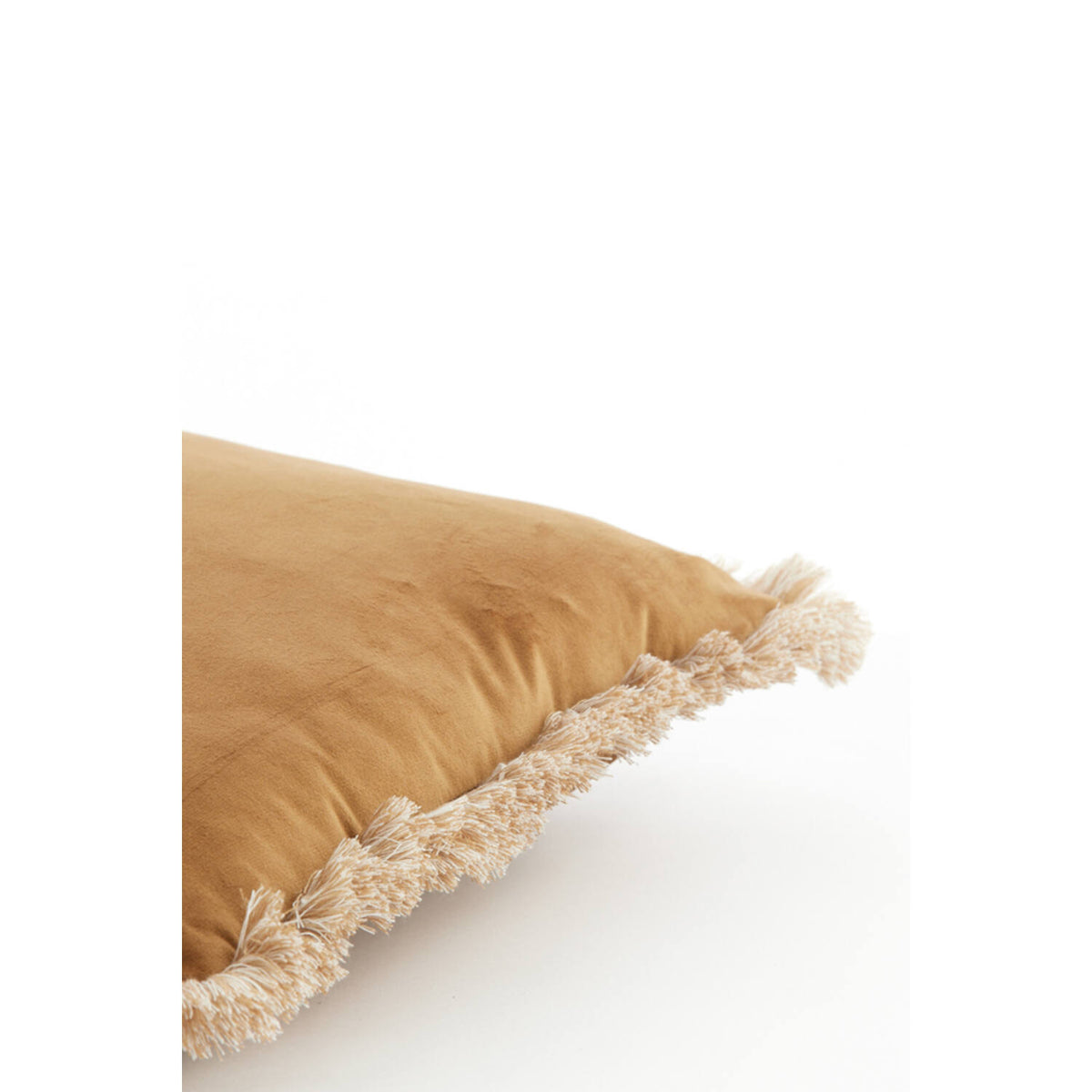 Kussen Liena Velvet vierkant Bronze Sand