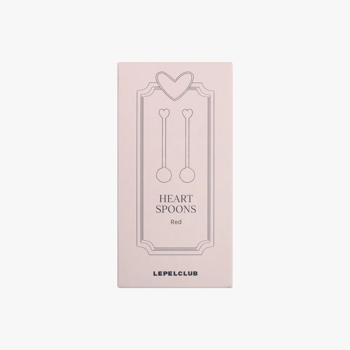Heart Spoons Red