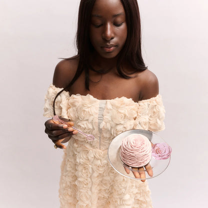 Rose spoons (set van vier)