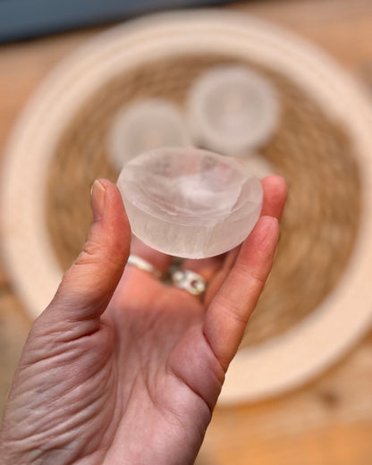 Seleniet mini-schaaltje rond klein