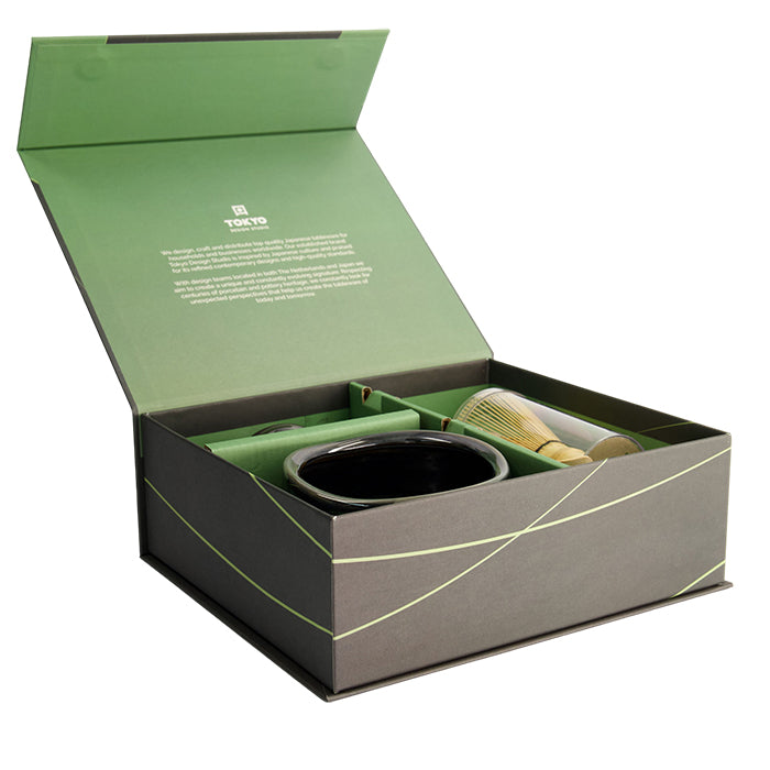 Tokyo Design Studio Matcha giftset Black