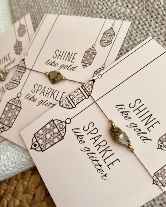 Postcard - Shine like gold