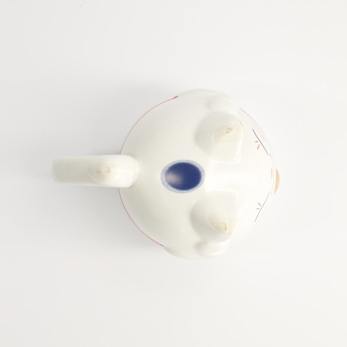 Kawaii Lucky Cat Mug Blue