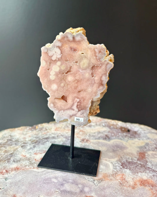 Roze Amethist op standaard