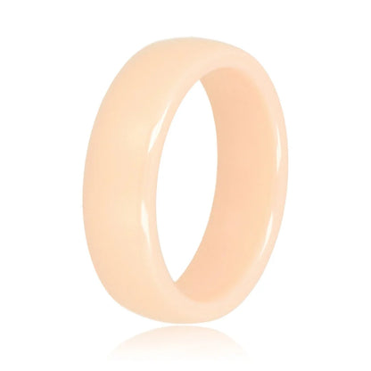 Keramiek ring Peach