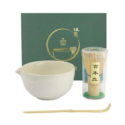 Tokyo Design Studio Matcha giftset White