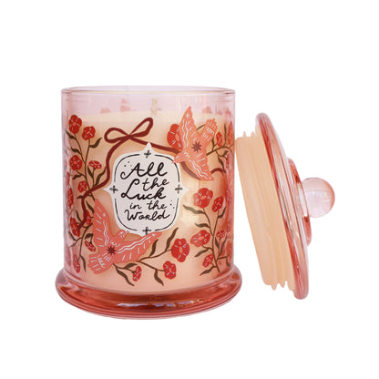 Amber Nectarine Blossom geurkaars