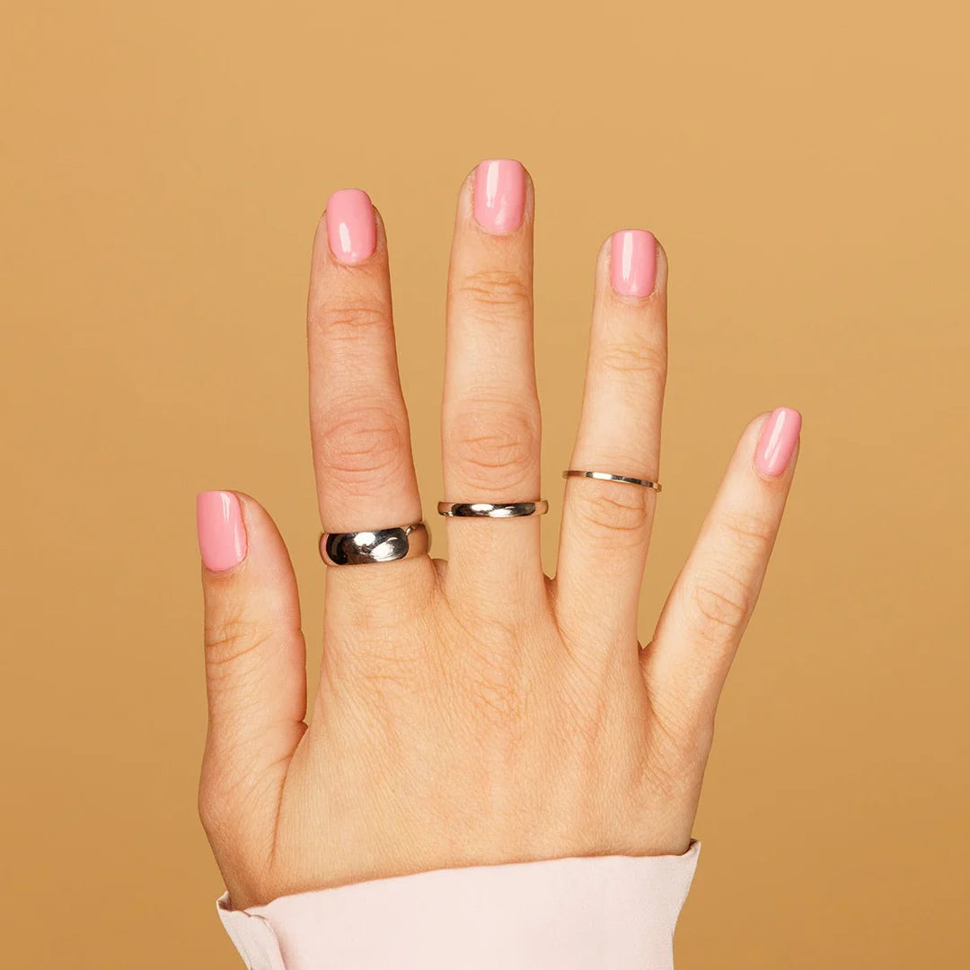 Zilveren gladde ring 2,5 mm