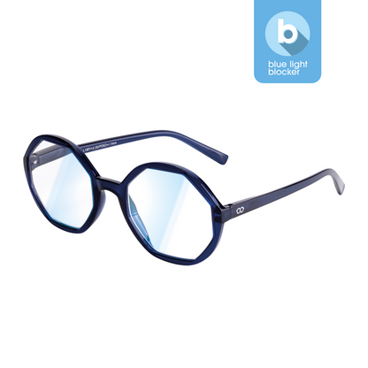 Looplabb Blue Light bril Lolita Blue Marine