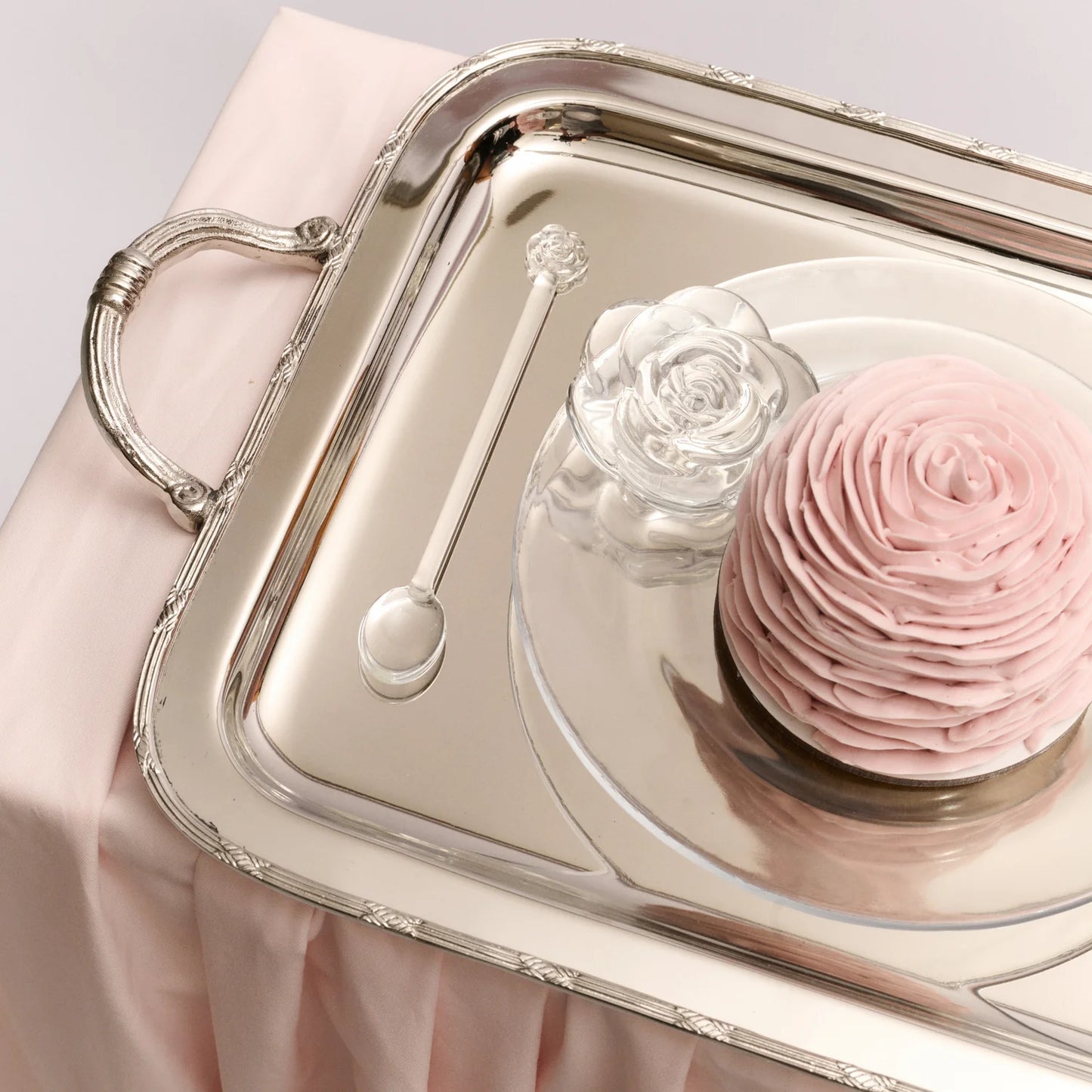 Rose spoons (set van vier)