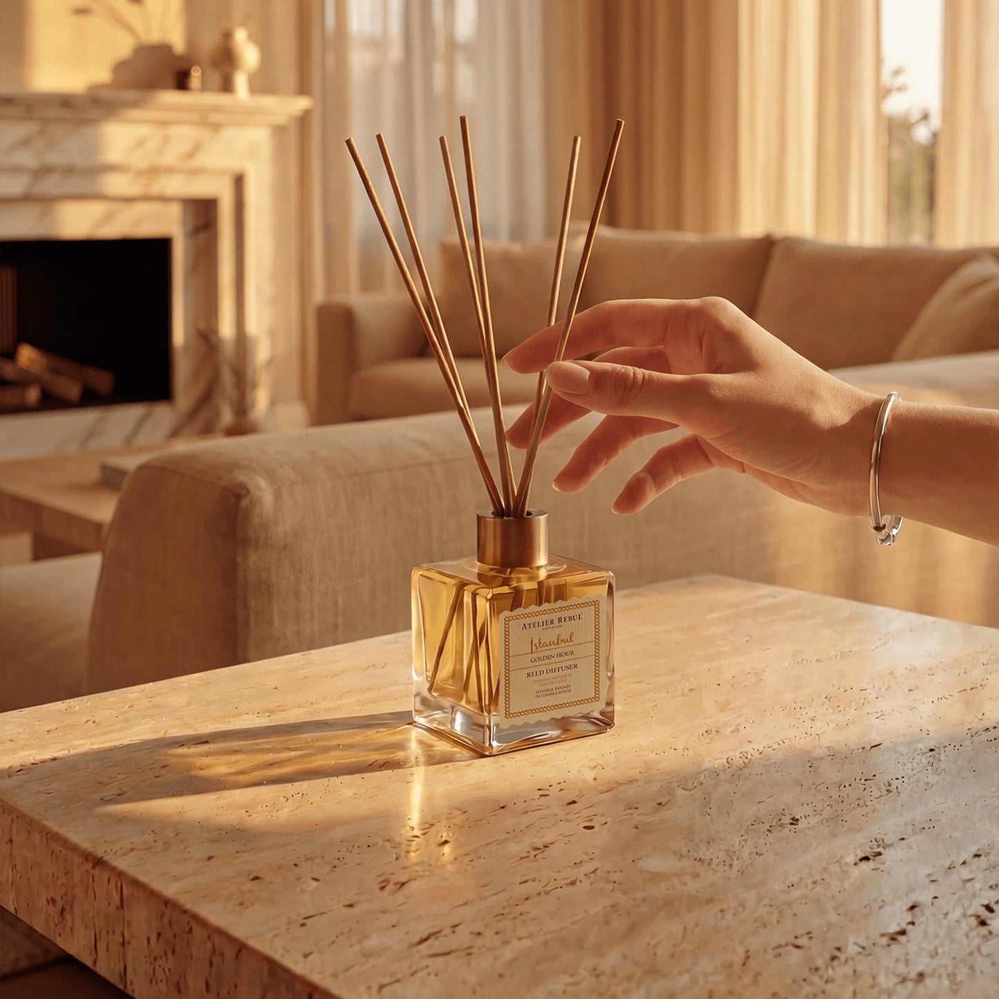 Atelier Rebul Istanbul Golden Hour Geurstokjes
