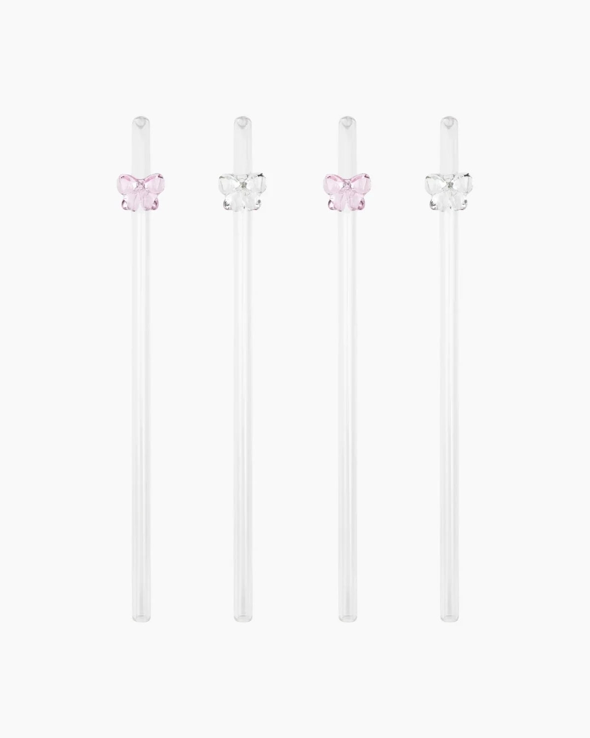 Bow straws (set van vier)