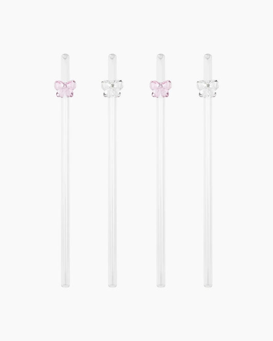 Bow straws (set van vier)