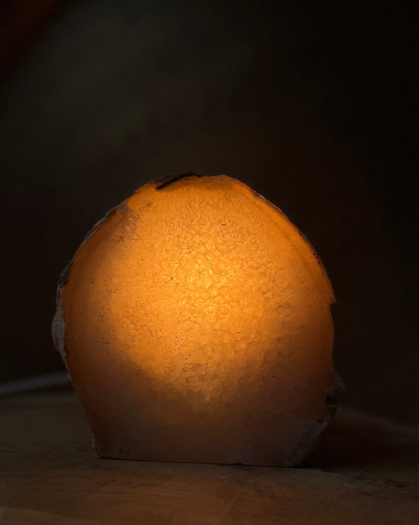 Agaat lamp