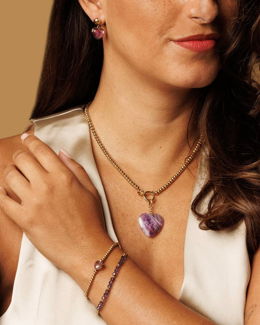 Amethist armband