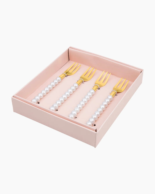 Parel vorken (set van 4)