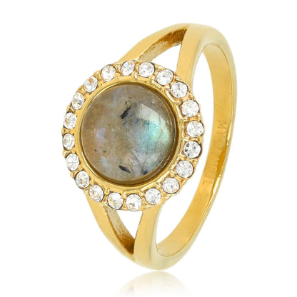 Labradoriet ring glamour