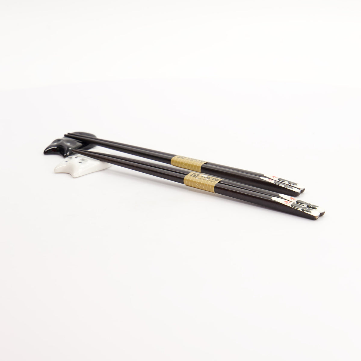 Tokyo Design Studio giftset Chopstick en houders Cat