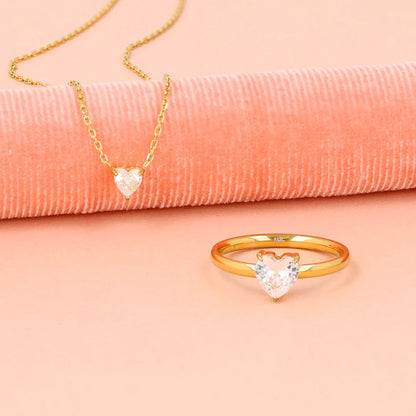 Hartjes ring van Zirkonia