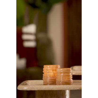 Waxinelichthouder Milyan medium Orange
