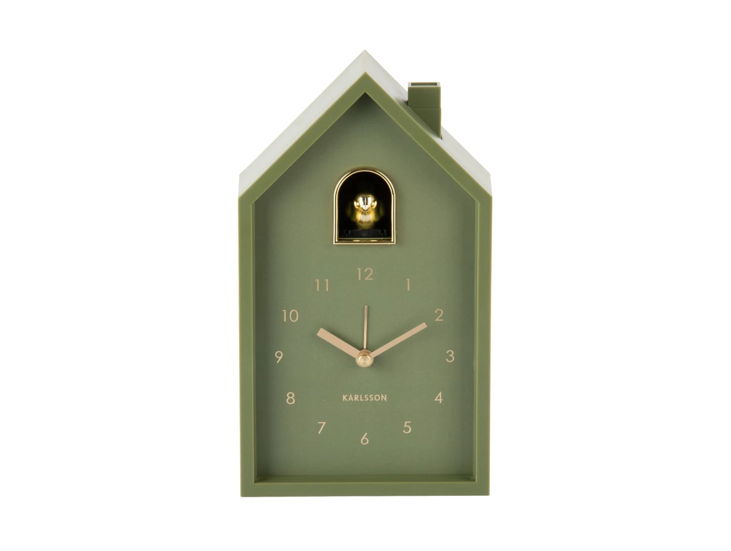 Karlsson Koekoeksklok wekker Luxury Green