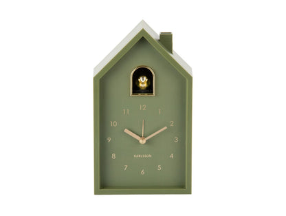 Karlsson Koekoeksklok wekker Luxury Green