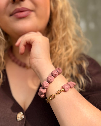 Tussenstuk armband Lava Love