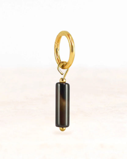 Gaia Bedel Black Chalcedony