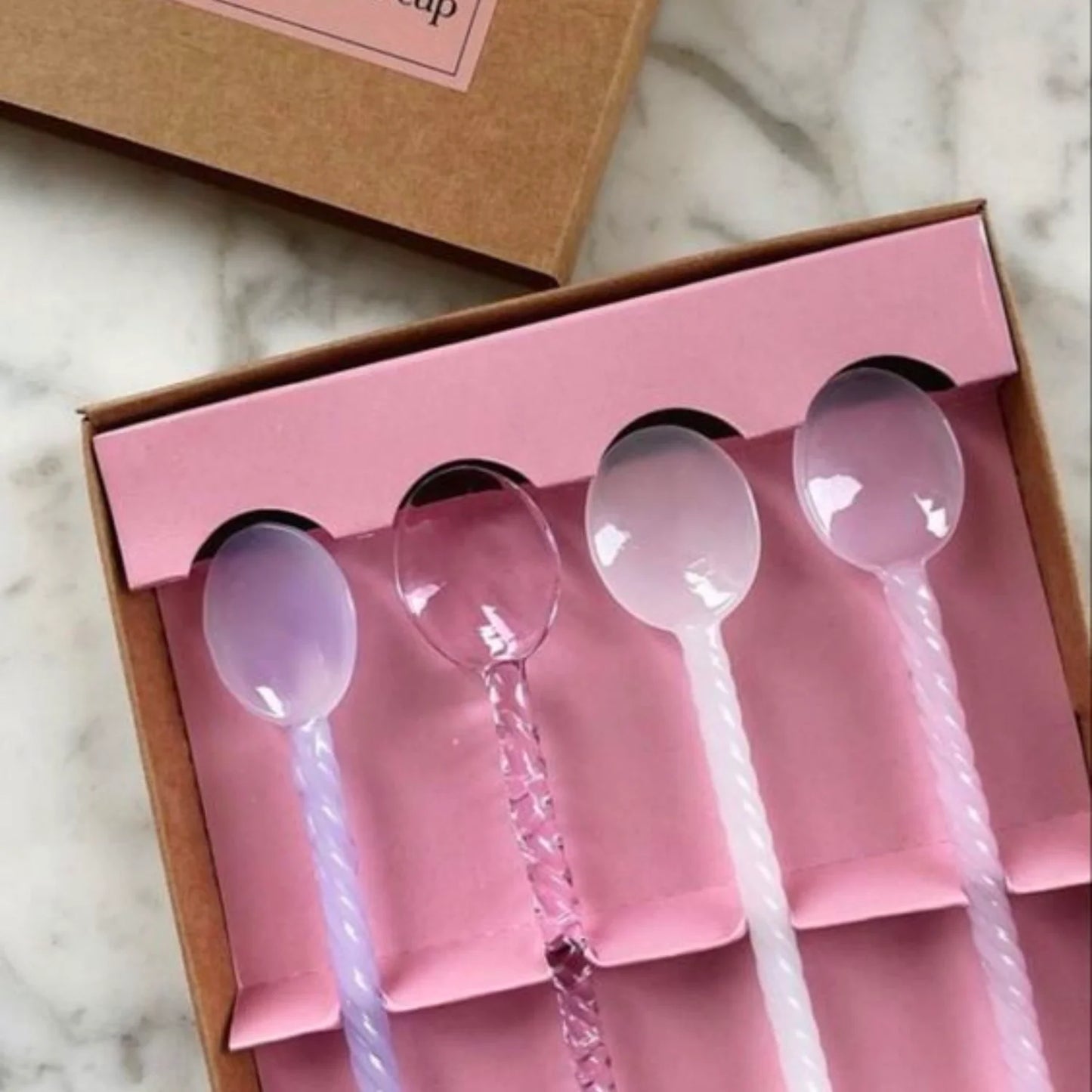 Twisted spoons (set van vier)