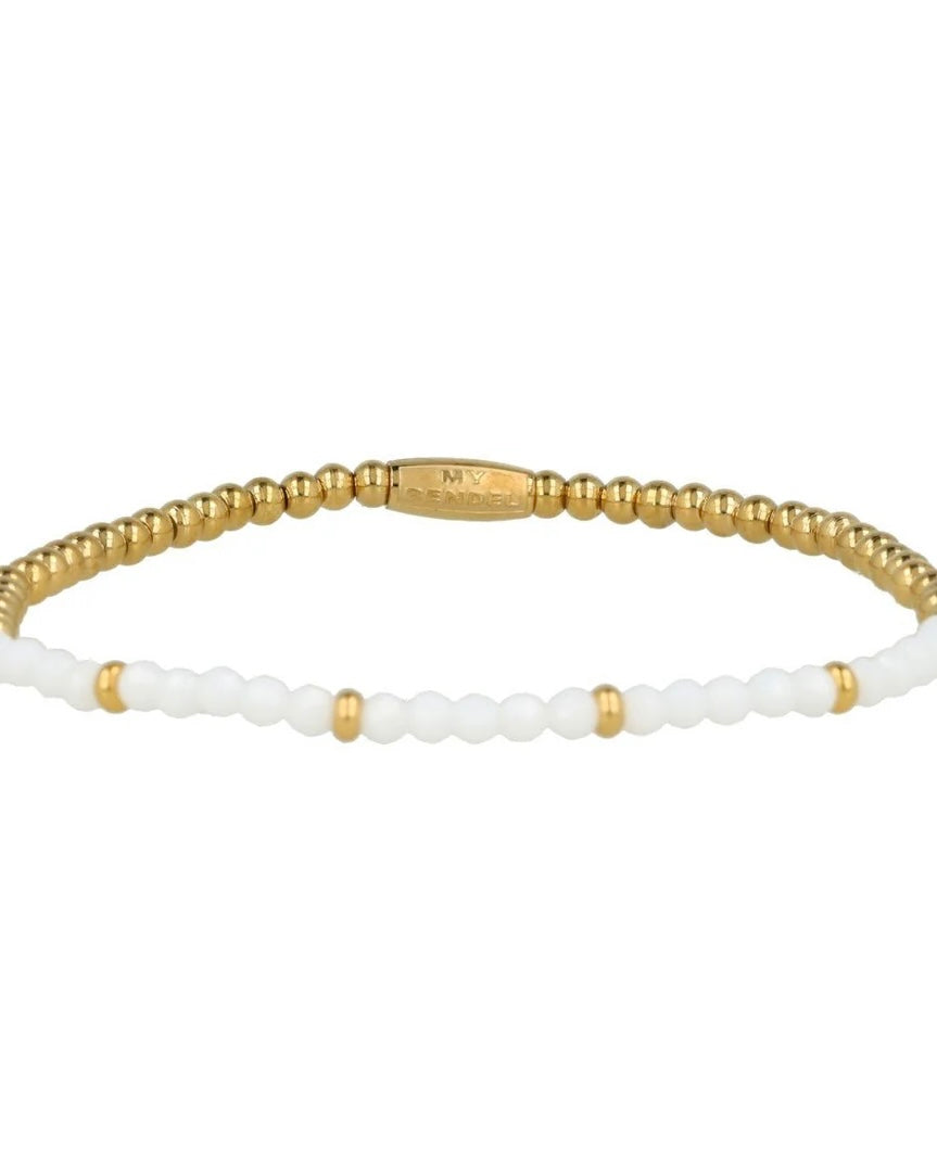 Witte Aventurijn armband