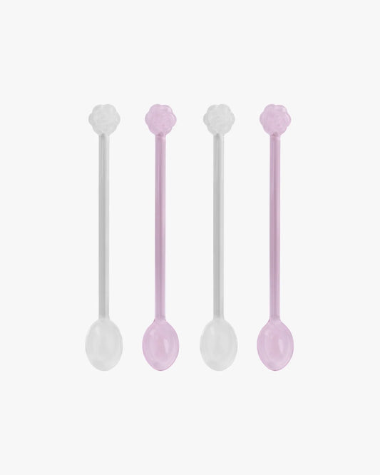 Rose spoons (set van vier)