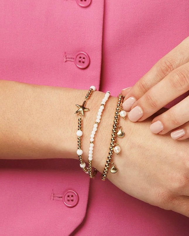 Witte Aventurijn armband