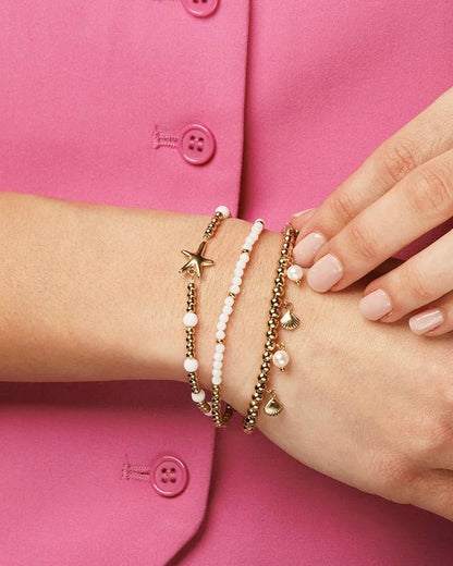 Witte Aventurijn armband