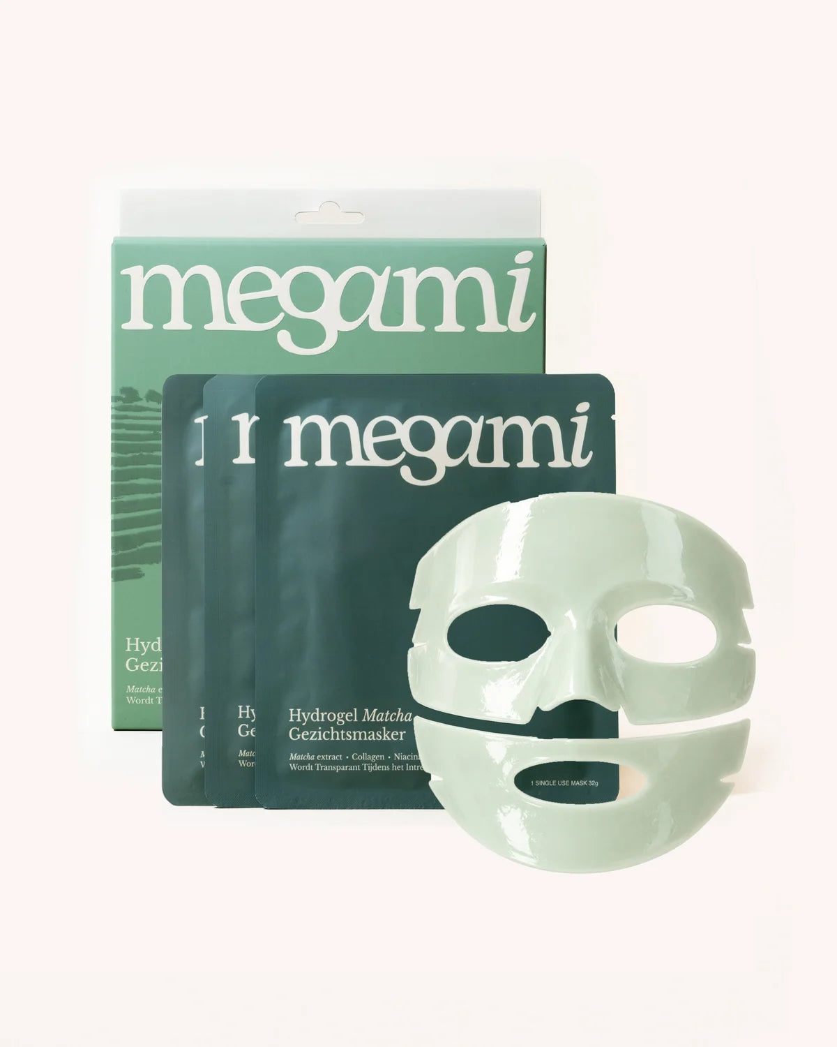 Matcha mask 3 pack