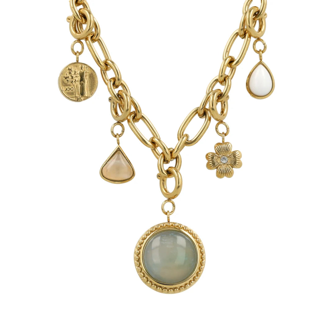 Chalcedoon grote ronde bedel