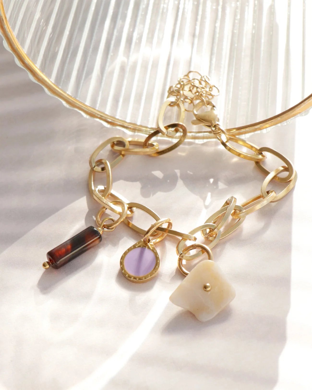 Yara armband goud