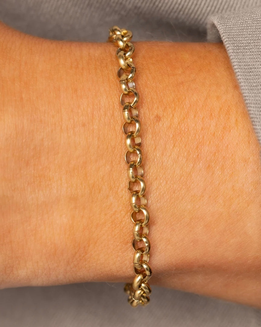 Schakelarmband ronde schakels