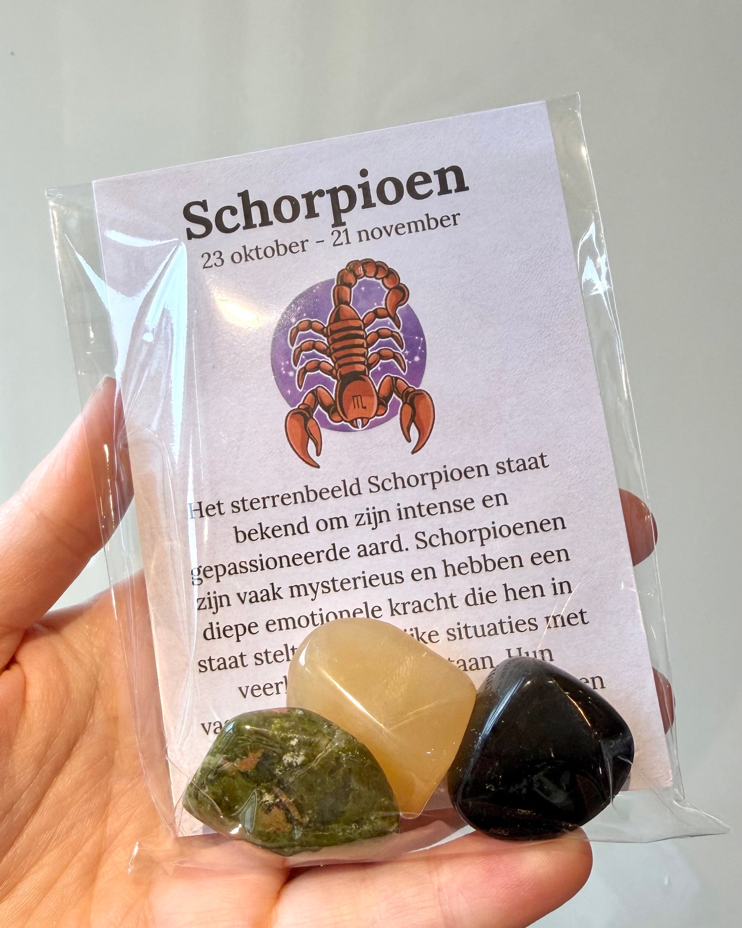 Sterrenbeeld stenensetje