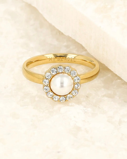 Parel ring Glamour