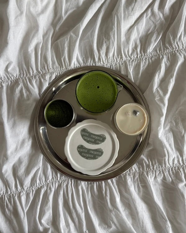 Matcha eye patches