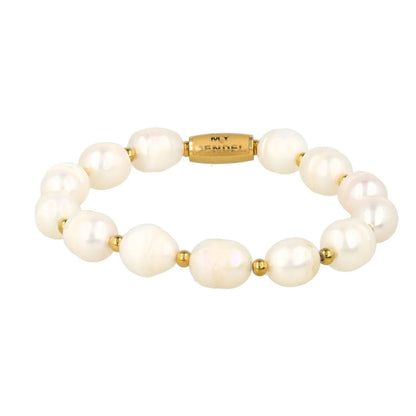 Bold Armband met Zoetwaterparel