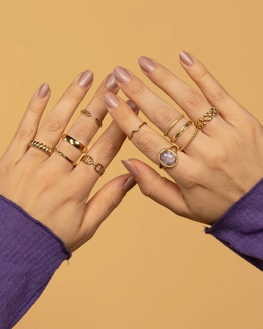 Amethist ring vintage