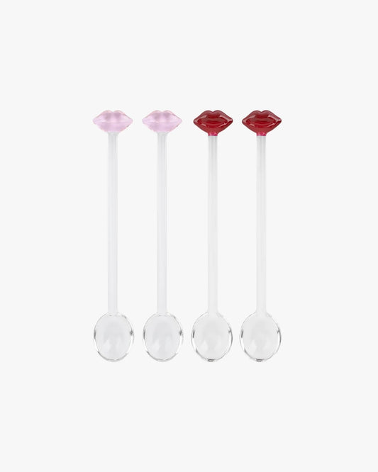 Lip spoons (set van vier)