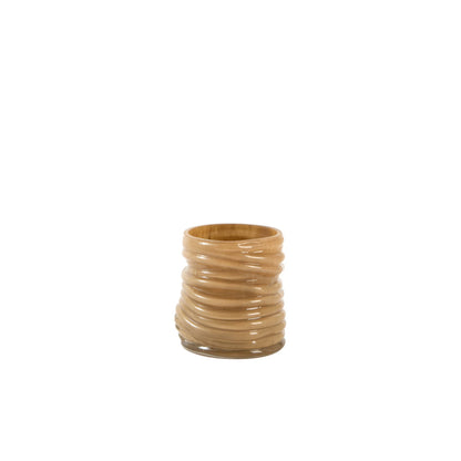 Waxinelichthouder Milyan large Light Brown