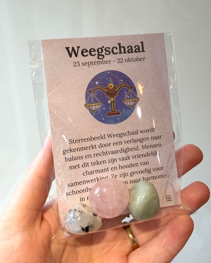 Sterrenbeeld stenensetje