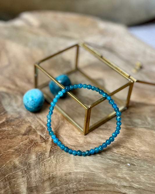 Apatiet kralenarmband A extra kwaliteit 4 mm