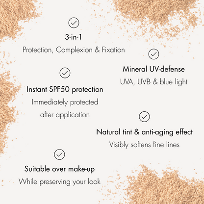 Tinted SPF50 Powder of losse refill