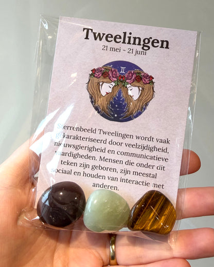 Sterrenbeeld stenensetje