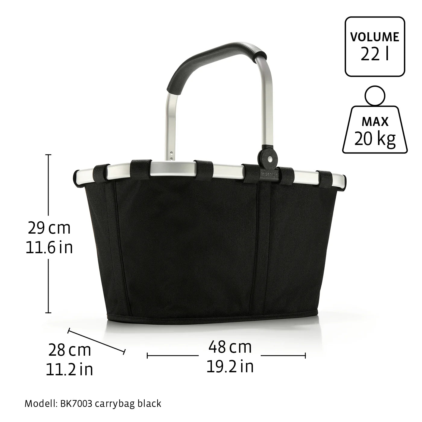 Reisenthel Carrybag Smiley Teddy Chocolate