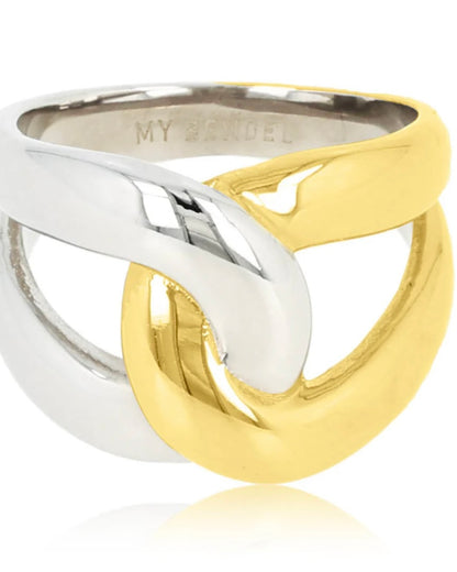 Bicolor ring